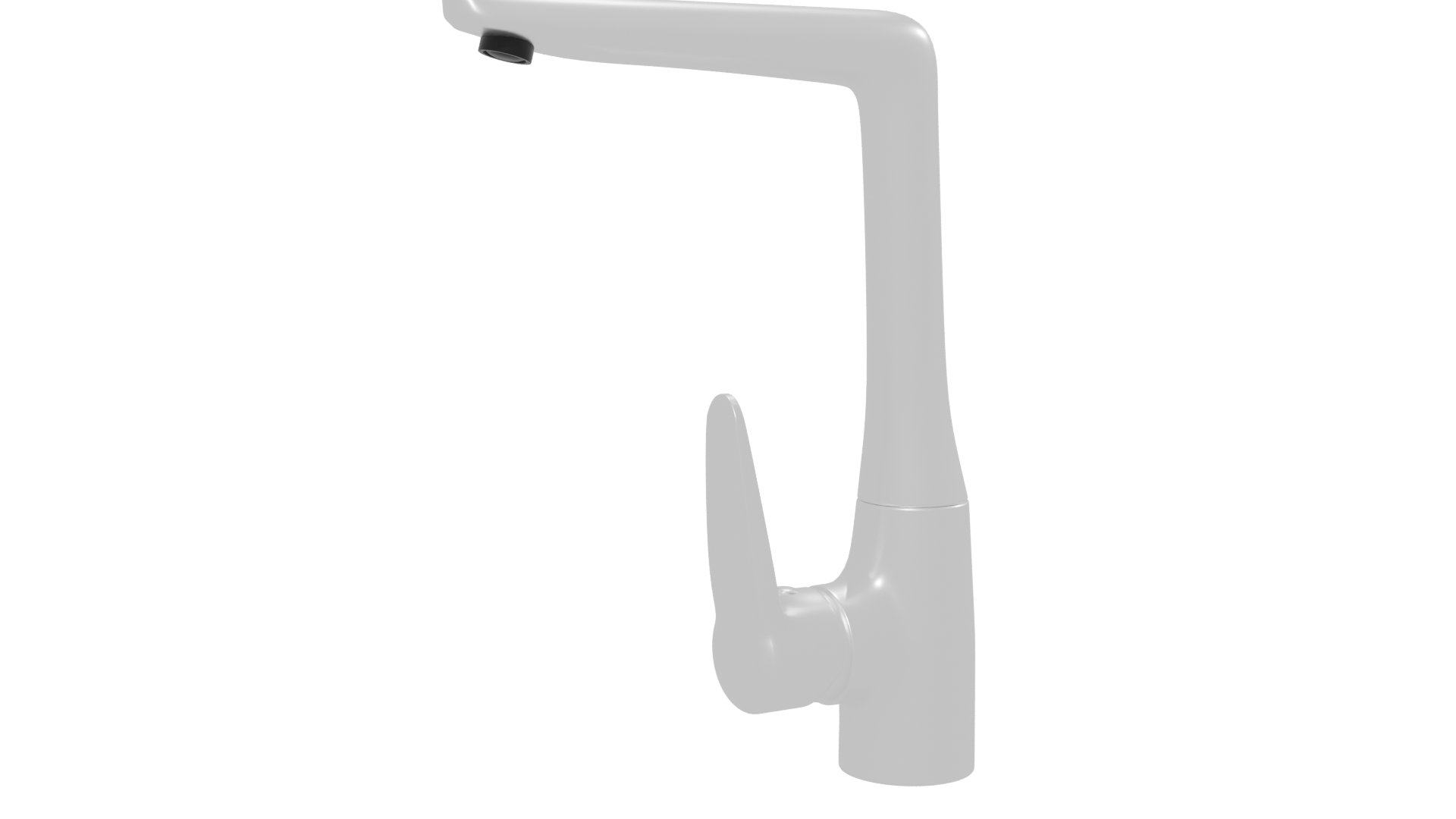 Modern Kitchen Faucet 3D Model - Professional 3D Model Render 28