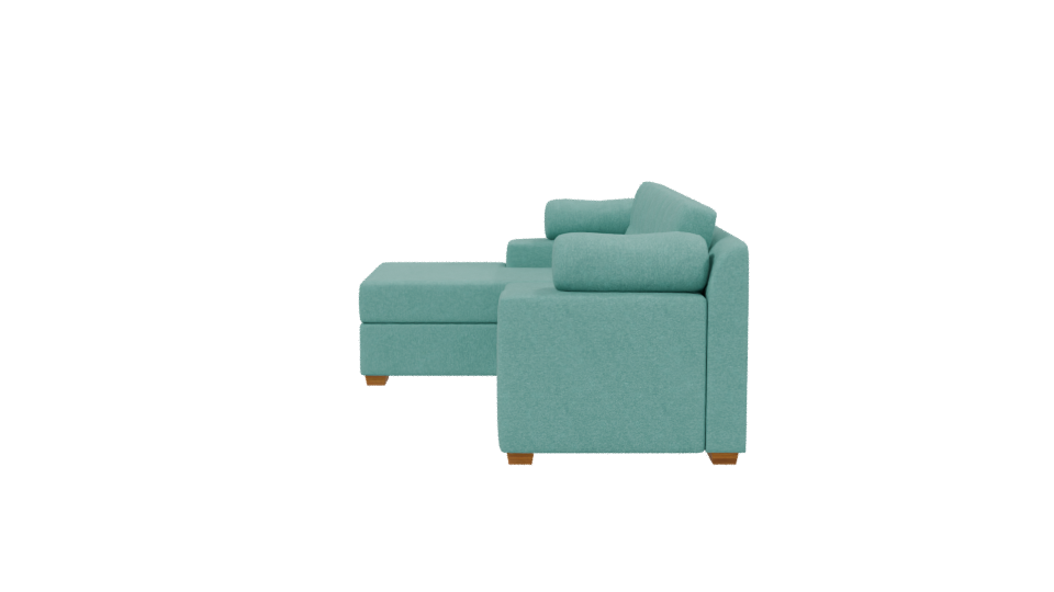 Stylish Modern Sofa 3D Model - Professional 3D Model Render 2