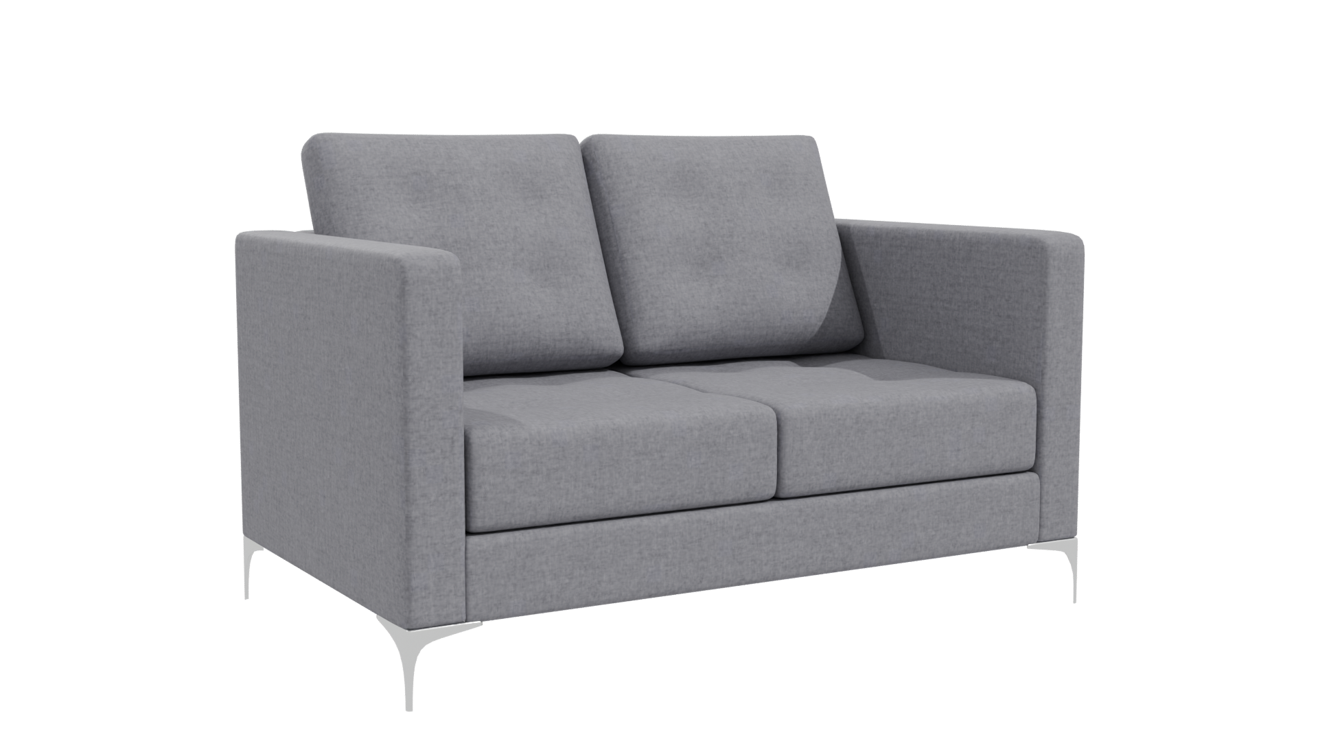 Contemporary Two-Seater Sofa Model - Professional 3D Model Render 25