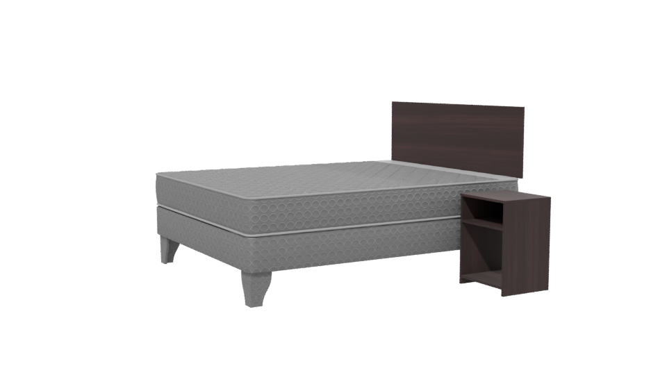 European Bed Apolo 3D Model - Professional 3D Model Render 13