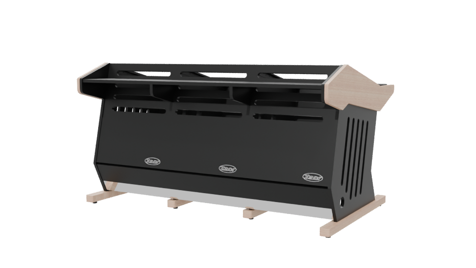 Contemporary Storage Table 3D Model - Professional 3D Model Render 6