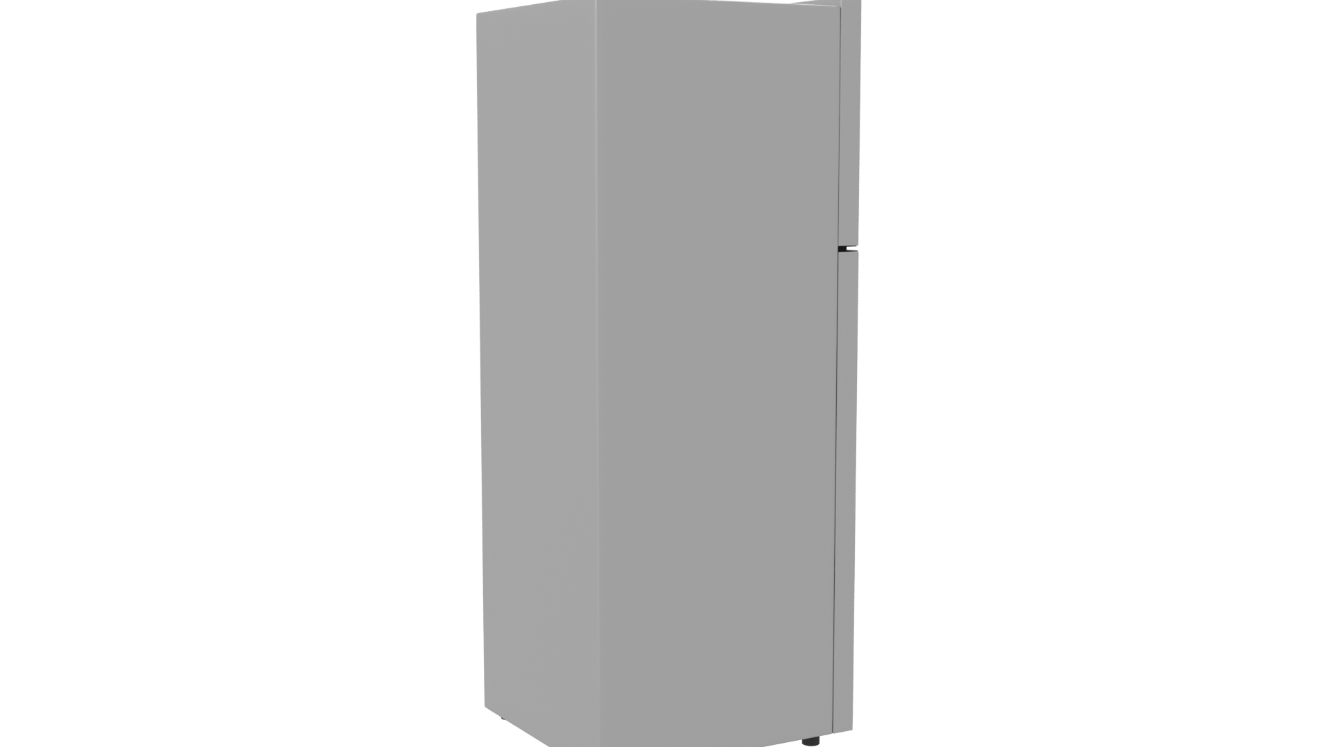 Top Freezer Refrigerator 3D Model - Professional 3D Model Render 7