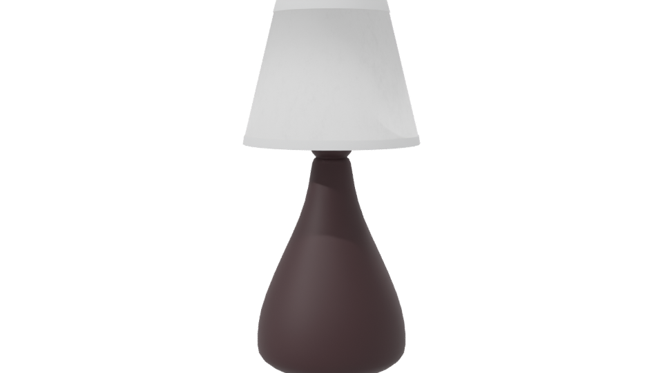 Stylish Modern Table Lamp 3D - Professional 3D Model Render 7