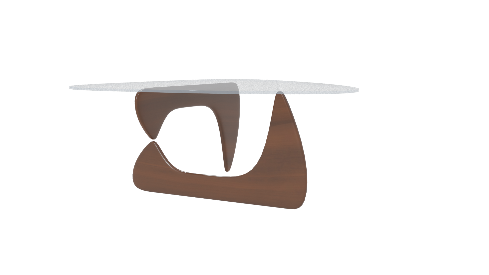 Modern Coffee Table 3D Model - Professional 3D Model Render 6