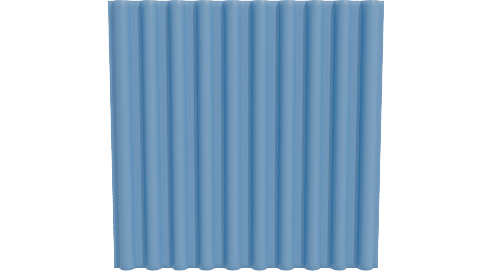 Stylized Panel Wall 3D Model - Professional 3D Model Render 11