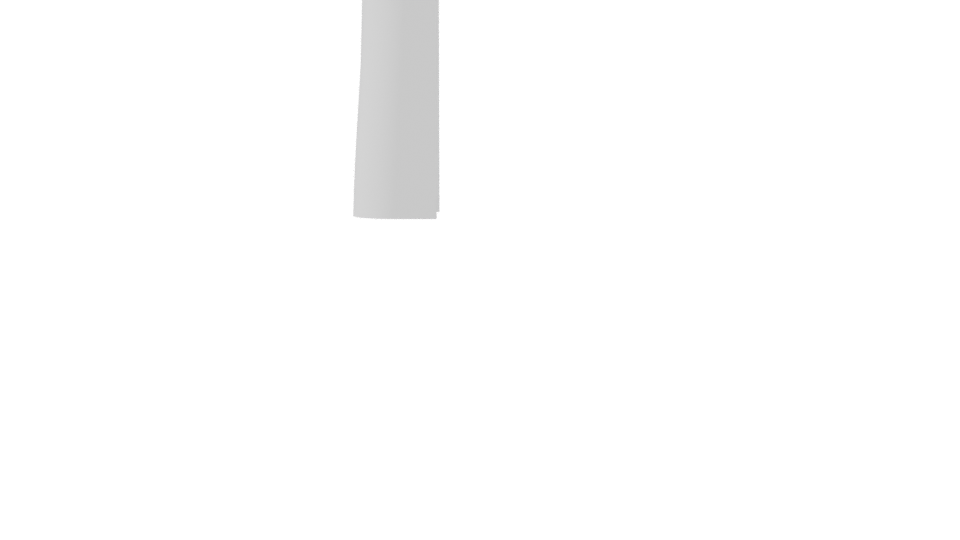 Stylish Modern Pedestal Stand 3D - Professional 3D Model Render 8