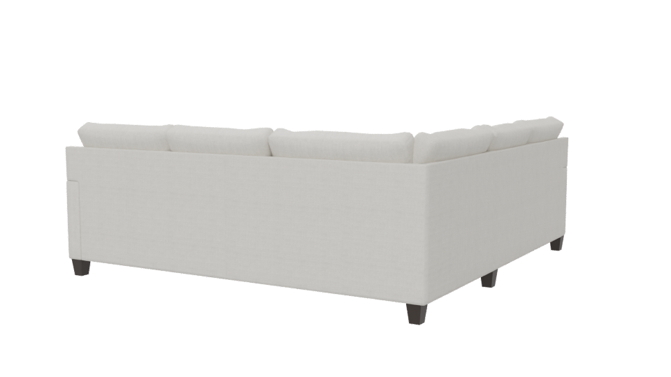 Stylish L-Shaped Sofa 3D - Professional 3D Model Render 6