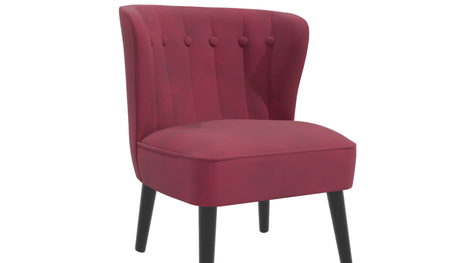 Stylish Sitial Aurelio Guinda Chair 3D - Professional 3D Model Render 10
