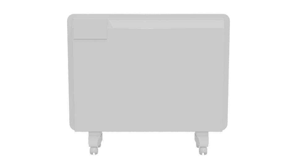 Stylish Electric Heater Model - Professional 3D Model Render 5