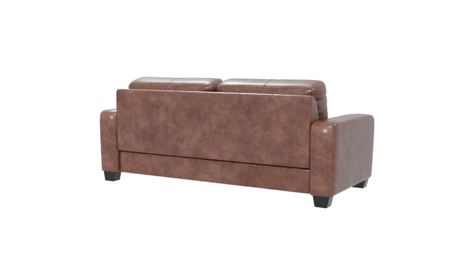 Stylish Leather Sofa Model 3D - Professional 3D Model Render 6