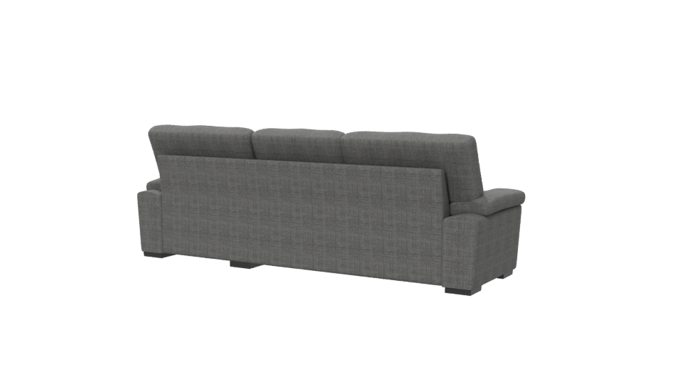 Modern L-Shaped Sofa 3D Model - Professional 3D Model Render 6