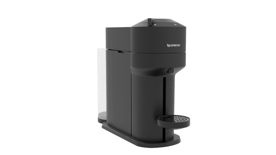 Sleek Modern Coffee Machine 3D Model - Professional 3D Model Render 10
