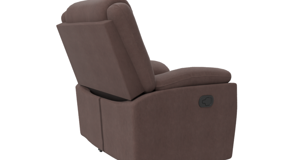 Stylish Reclining Armchair 3D - Professional 3D Model Render 7