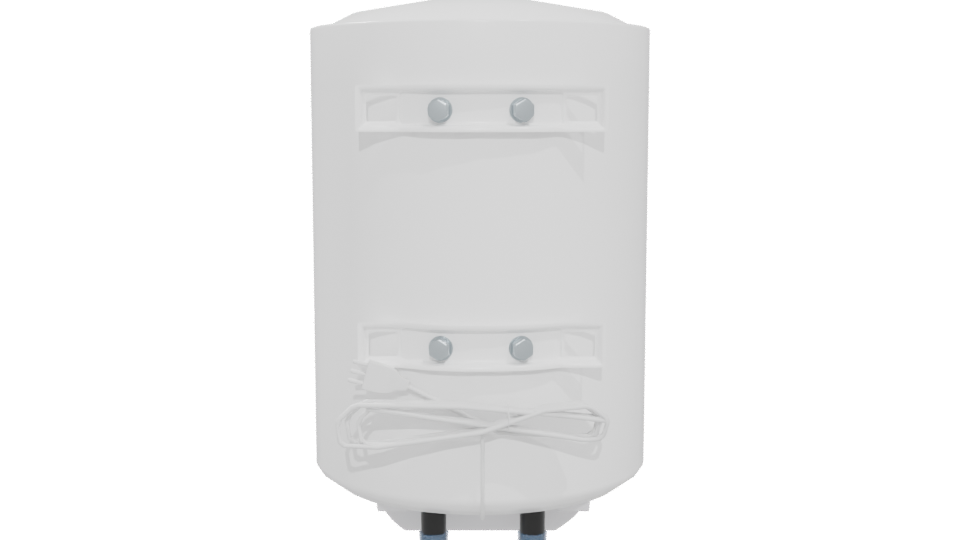 Stylish Electric Water Heater 3D - Professional 3D Model Render 5