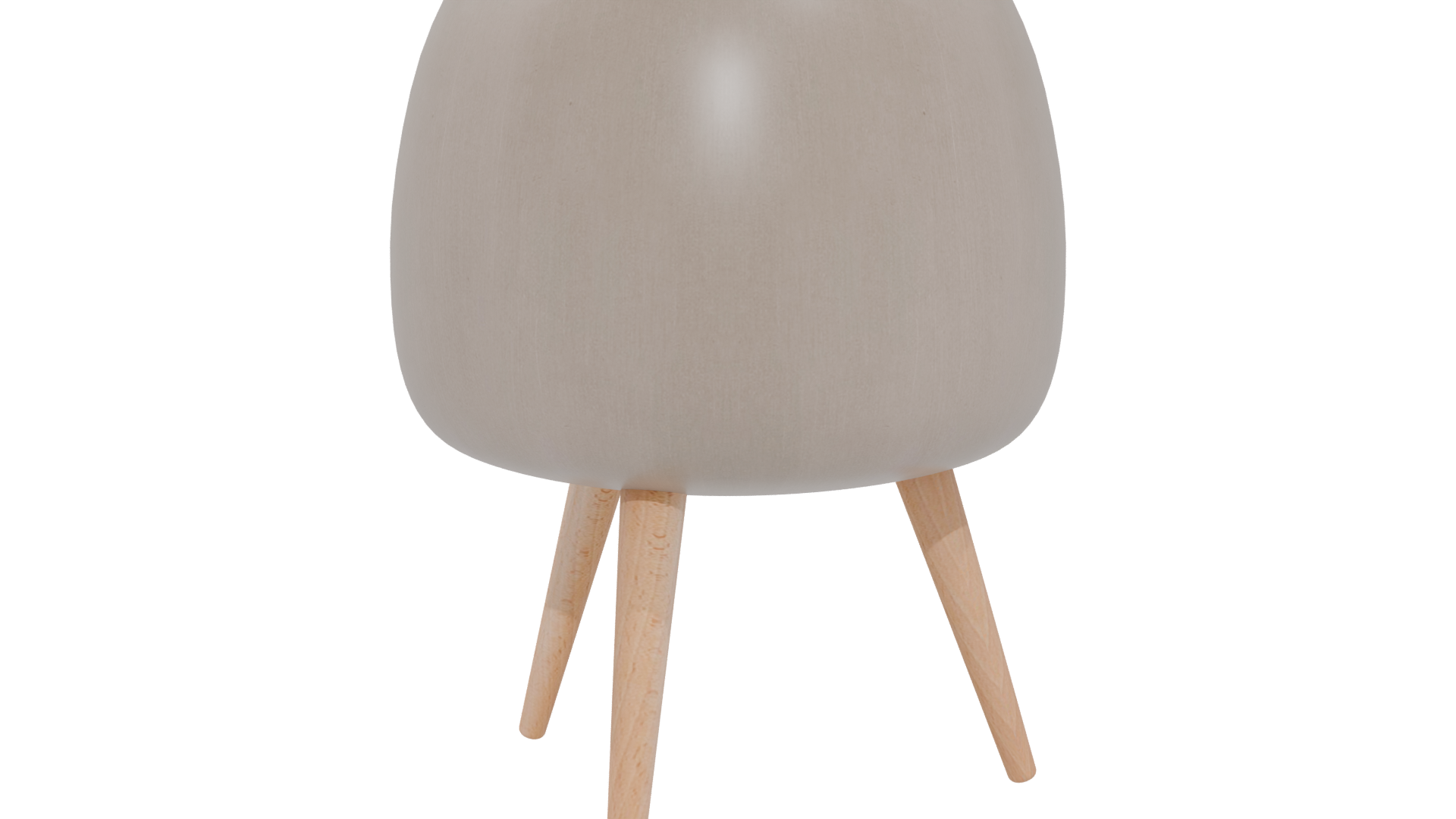 Stylish Minimalist Plant Pot 3D Model - Professional 3D Model Render 5