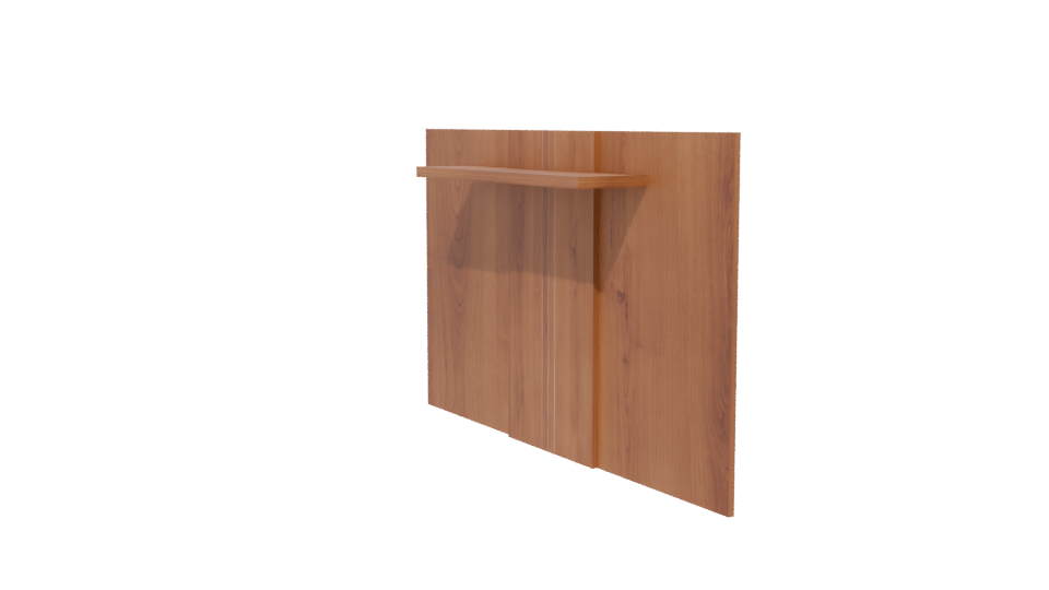 Modern Wooden Panel 3D Model - Professional 3D Model Render 13