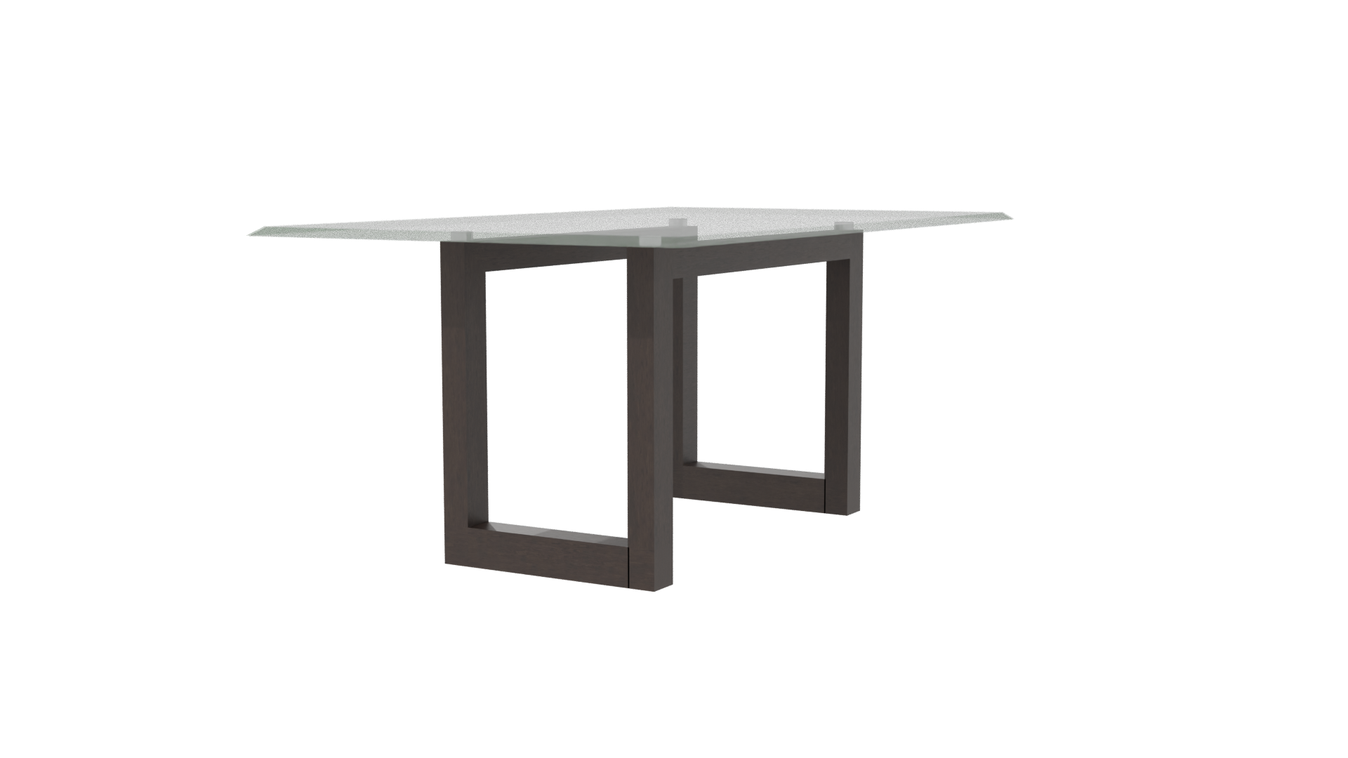 Stylish Glass Top Table 3D - Professional 3D Model Render 21