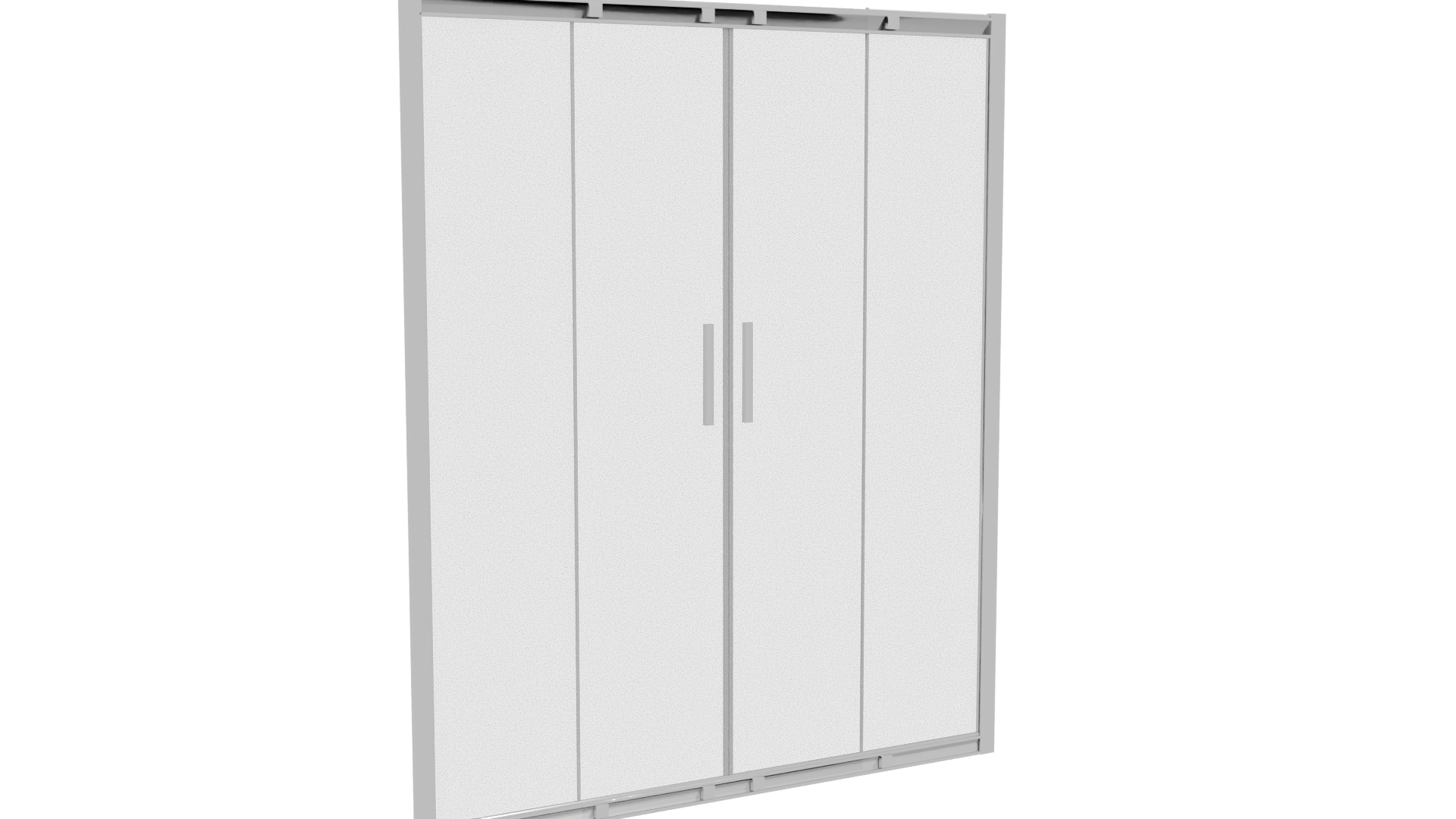 Sliding Glass Door 3D Model - Professional 3D Model Render 4
