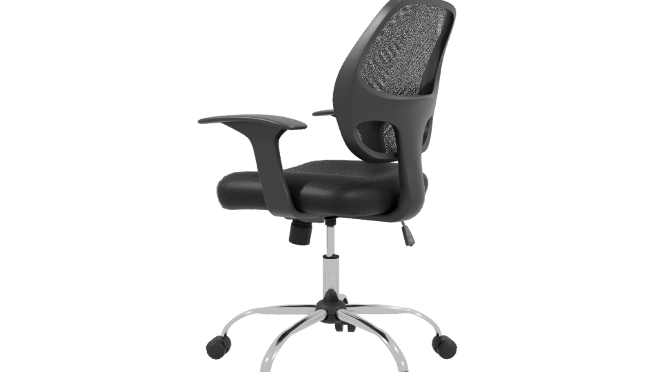 Ergonomic Home Office Chair 3D - Professional 3D Model Render 3