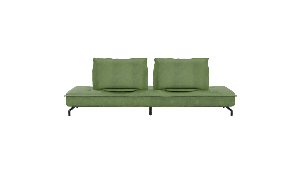 Stylish Green Sofa Model 3D - Professional 3D Model Render 5