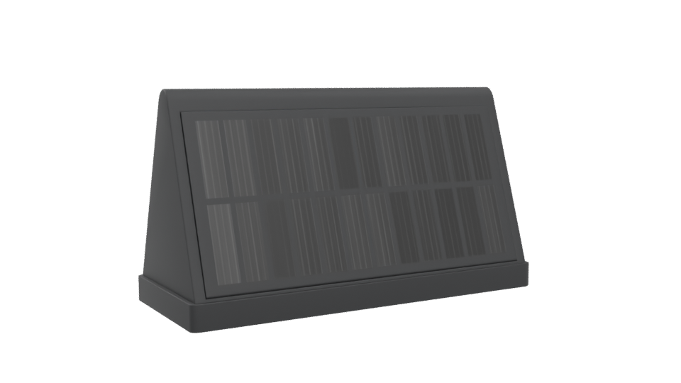 LED Security Light Model 3D - Professional 3D Model Render 4