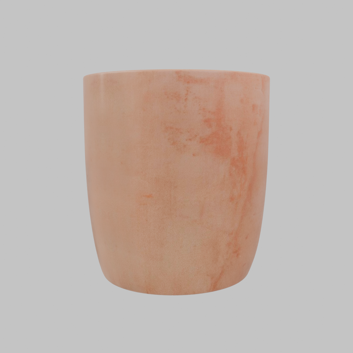 Macetero redondo de arcilla 24x26 cm terracota