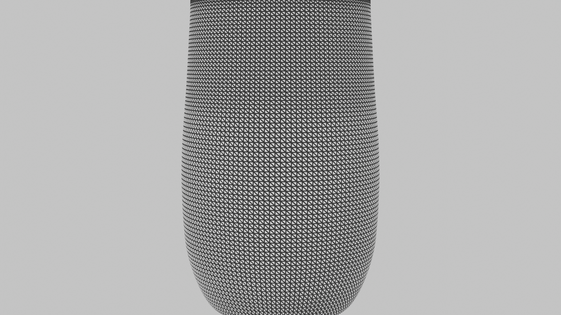 Tall Taupe Fiber Planter 3D Model - Professional 3D Model Render 13