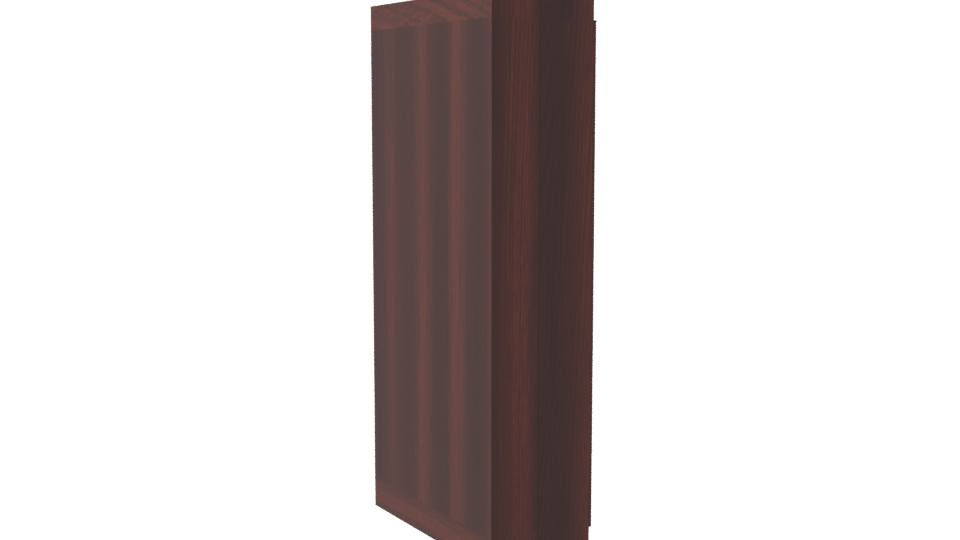 Stylish Wooden Storage Cabinet 3D Model - Professional 3D Model Render 7