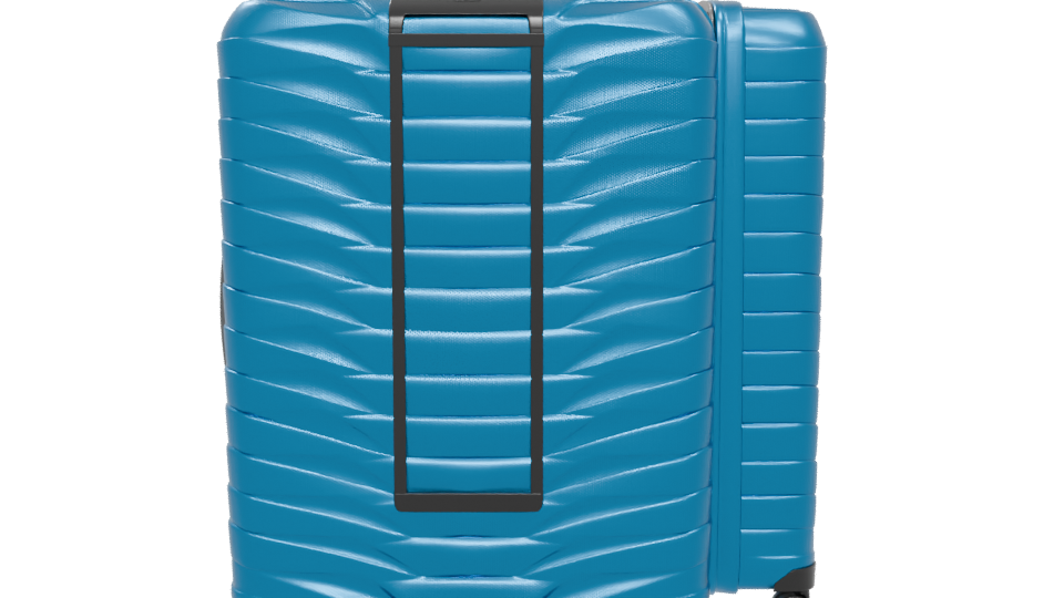 Stylish Hardshell Luggage Model - Professional 3D Model Render 5