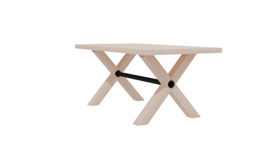 Corsica Medium Dining Table 3D - Professional 3D Model Render 13