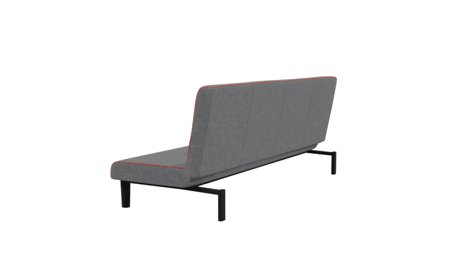 Stylish Minimalist Sofa 3D Model - Professional 3D Model Render 3