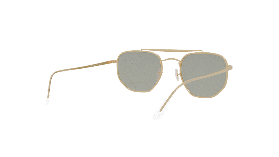 Ray-Ban Round Gold Sunglasses 3D - Professional 3D Model Render 6