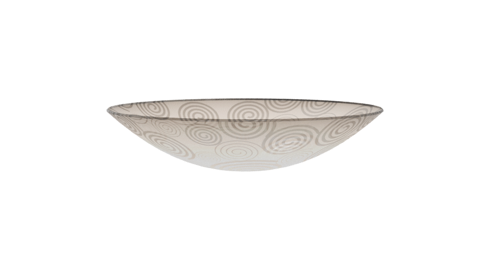 Plafon 25cm Ceiling Lamp 3D - Professional 3D Model Render 6