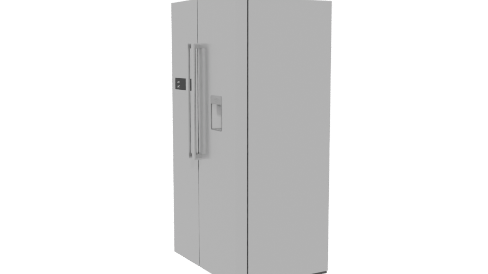 Refrigerator Neu SBS 3D Model - Professional 3D Model Render 13
