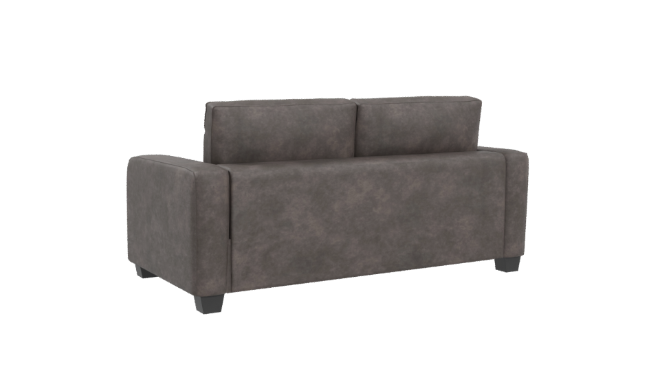 Stylish Modern Fabric Sofa 3D Model - Professional 3D Model Render 4