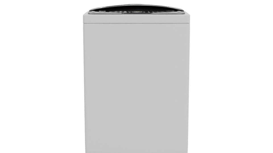 Modern Top Load Washing Machine 3D - Professional 3D Model Render 11