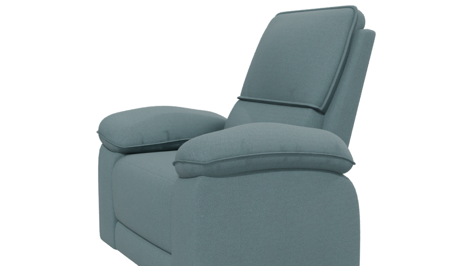 Reclining Armchair 3D Model - Professional 3D Model Render 13