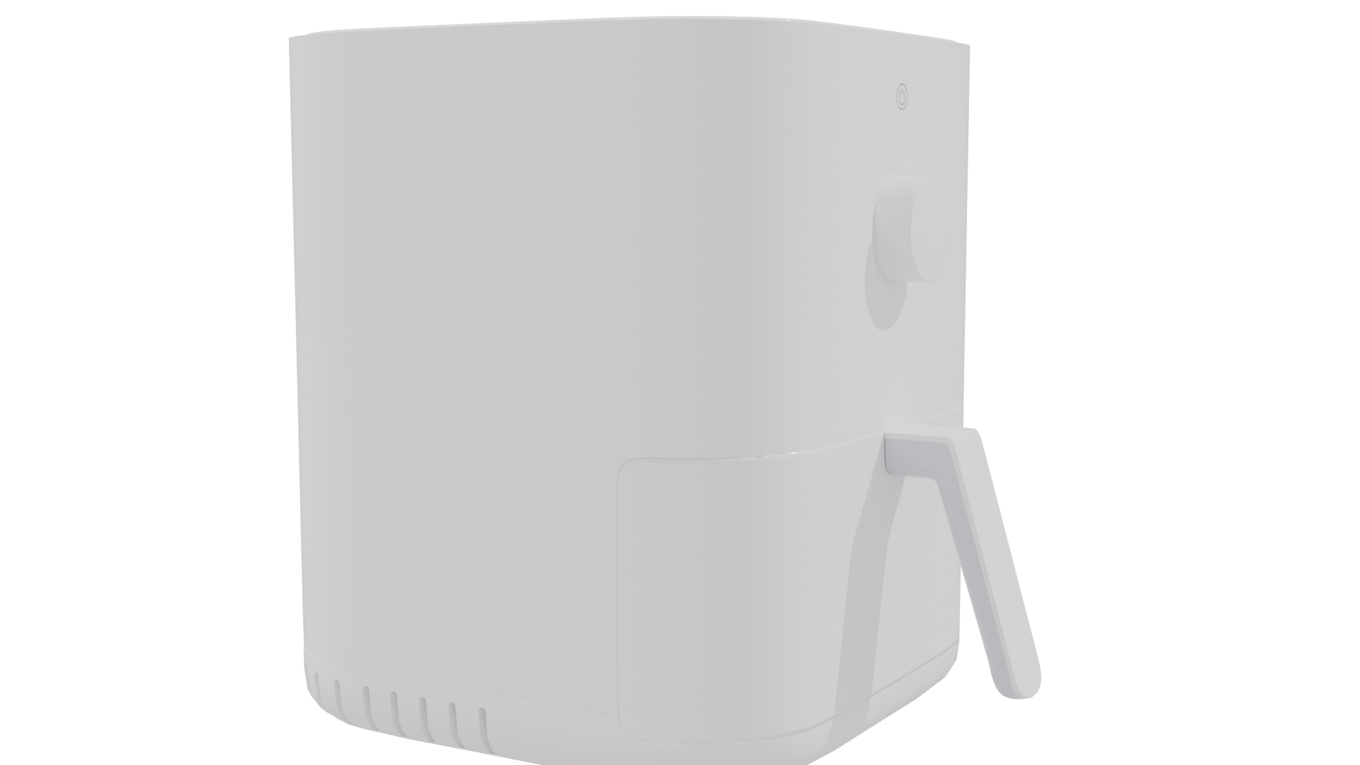 Stylish Air Fryer 3D Model - Professional 3D Model Render 9