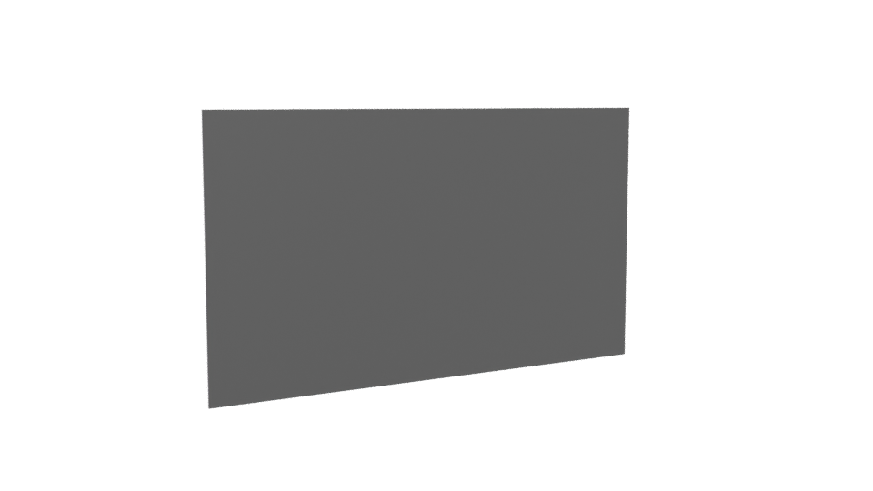 Stylish Light Wood Panel Model - Professional 3D Model Render 4