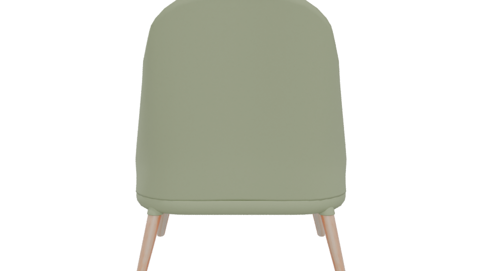 Stylish Modern Lounge Chair 3D - Professional 3D Model Render 5