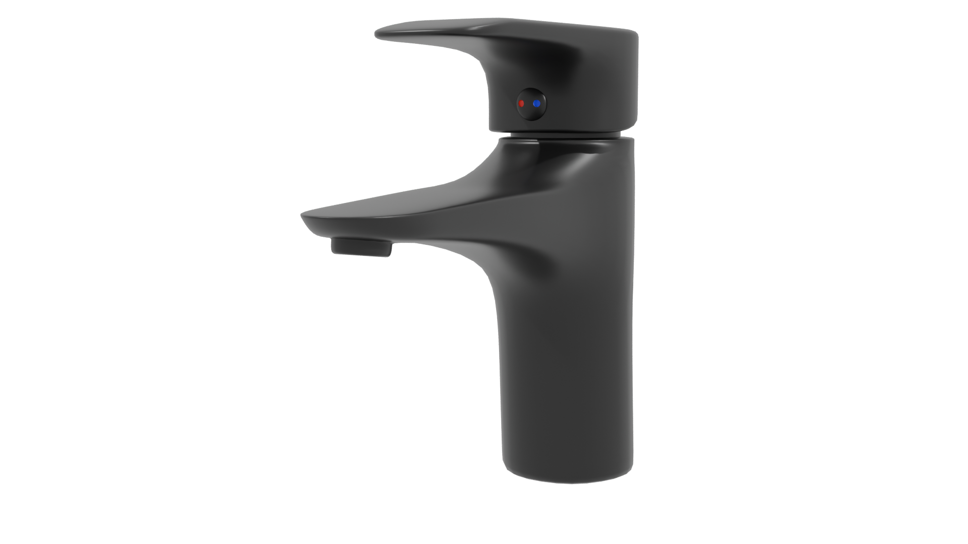 Sleek Modern Faucet 3D Model - Professional 3D Model Render 3