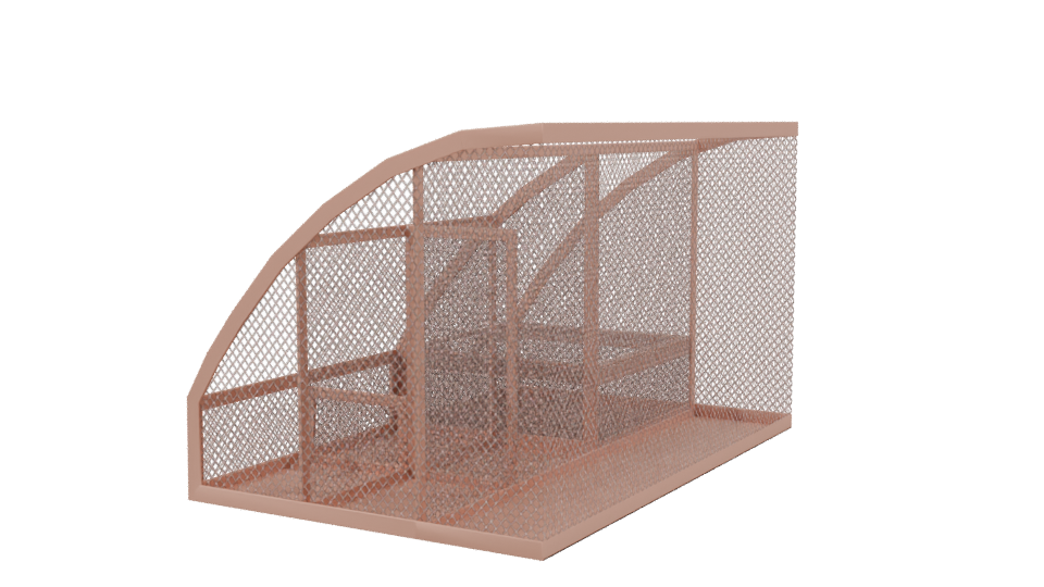 Stylish Mesh Organizer 3D Model - Professional 3D Model Render 3