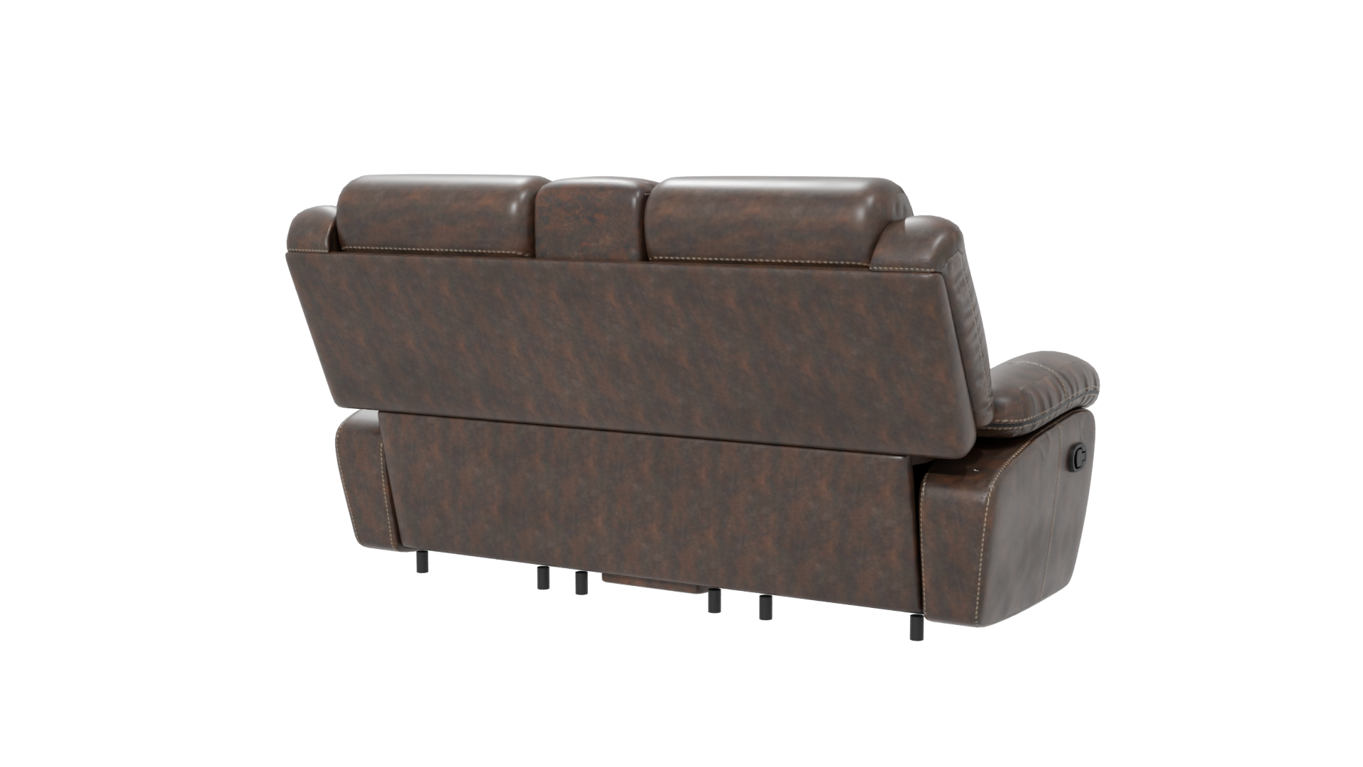 Reclinable Loveseat Sofa 3D Model - Professional 3D Model Render 6