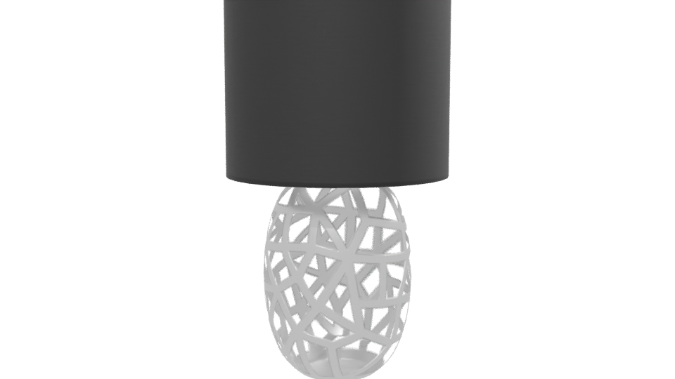 Elegant Black Table Lamp 3D - Professional 3D Model Render 13