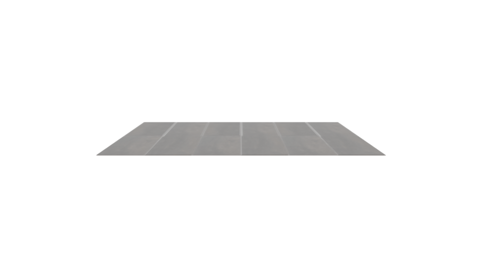 Sleek Modern Metal Panel 3D Model - Professional 3D Model Render 8