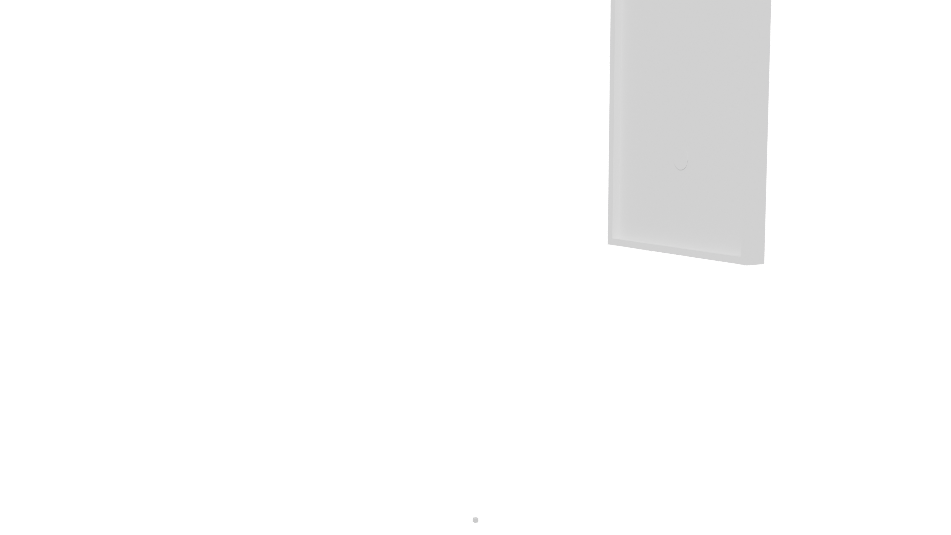 Minimalist Door 3D Model - Professional 3D Model Render 13