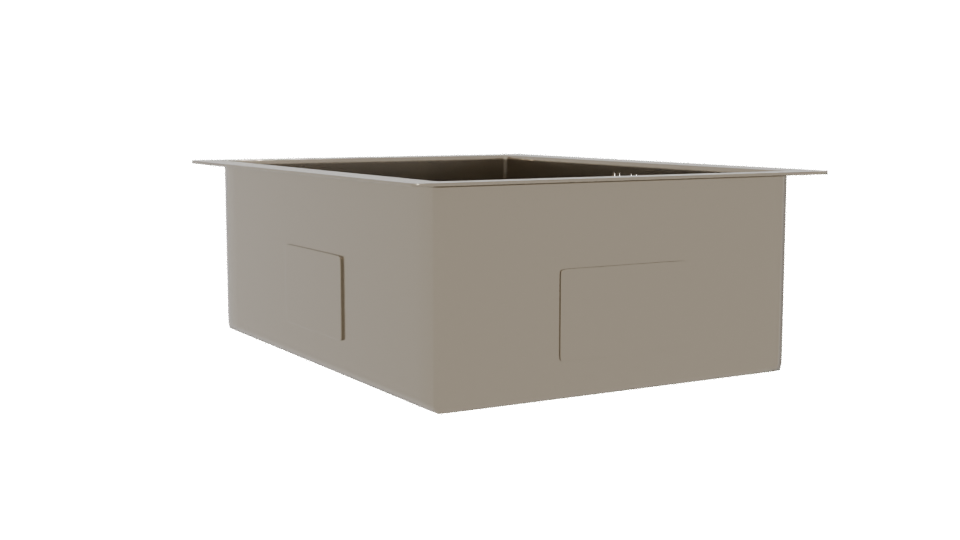 Stylish Rectangular Storage Container 3D - Professional 3D Model Render 13