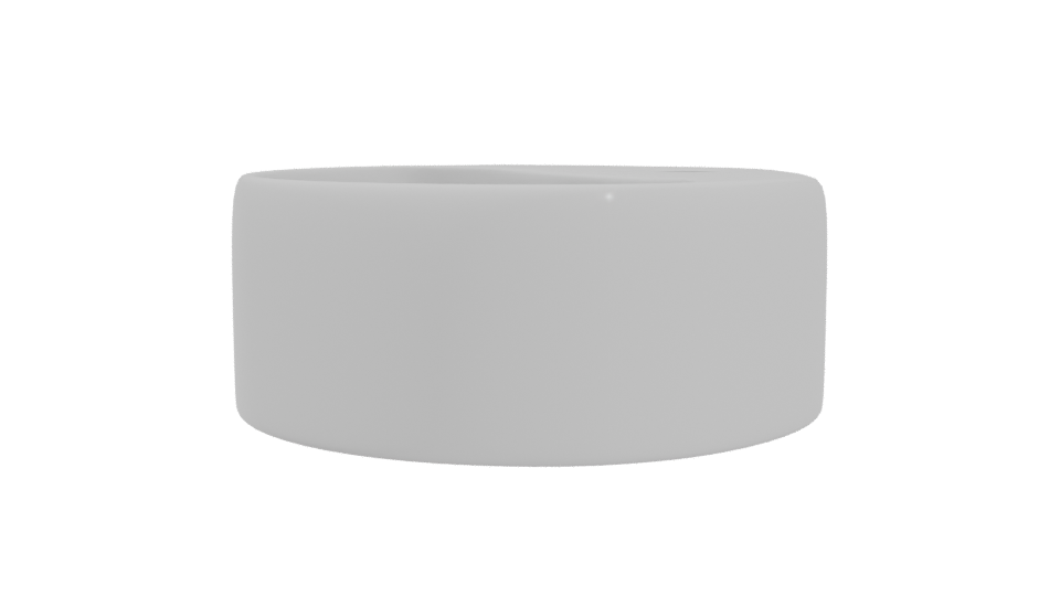 Sleek Modern Bowl Design 3D - Professional 3D Model Render 4