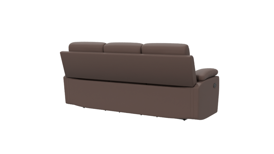 Stylish Leather Sofa 3D Model - Professional 3D Model Render 6