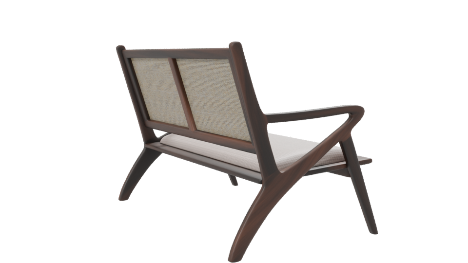 Stylish Outdoor Sofa Model - Professional 3D Model Render 7